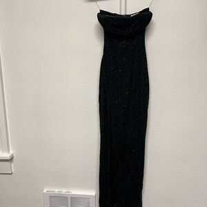Prom Black Evening Gown